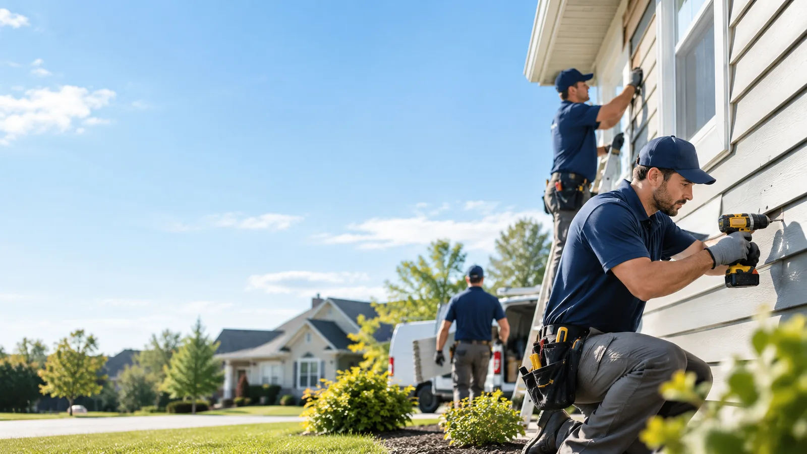Cracked Siding Repair in Robards, KY